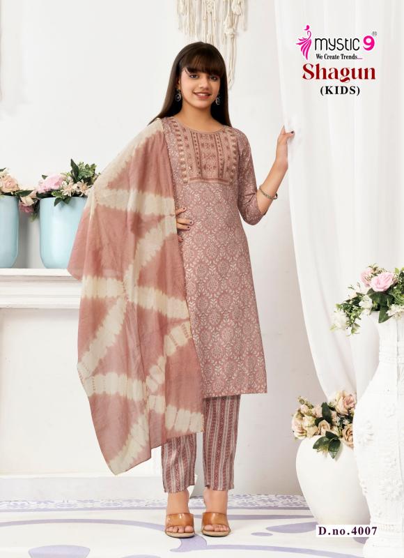 Mystic9 shagun (kids) vol 4 wholesale western kurties in ahemdabad